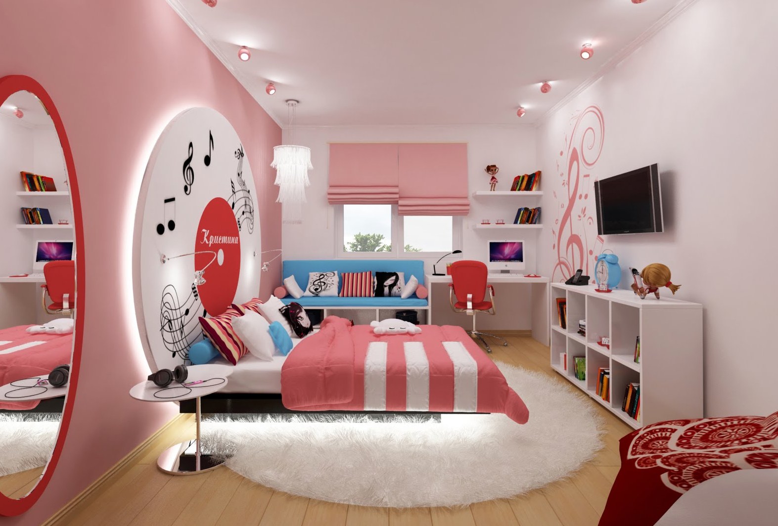 How to Choose a Bedroom Design for a Teenage Girl